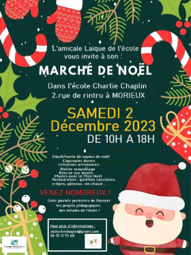 MARCHE DE NOEL A MORIEUX