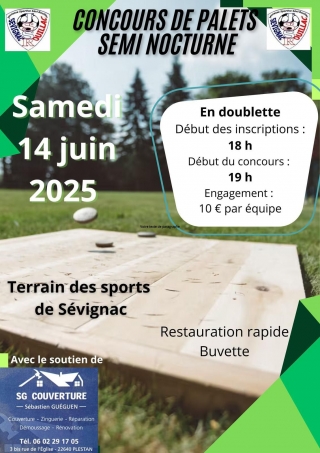 CONCOURS DE PALETS